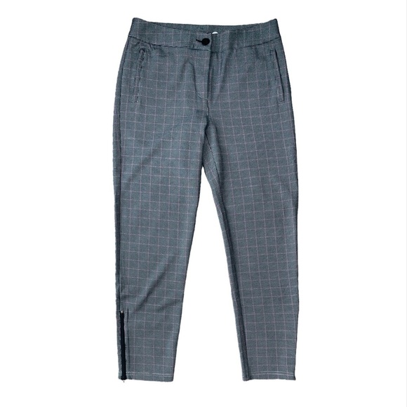 Betabrand Plaid‎ Dress Yoga Pants - Picture 1 of 7